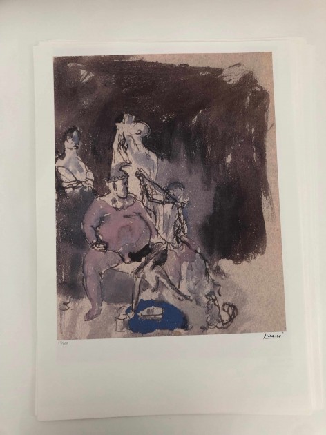 Pablo Picasso Signed Lithograph