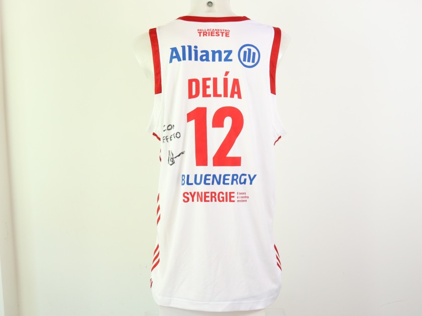 Delìa's Pallacanestro Trieste Signed Game Jersey 2020/21 