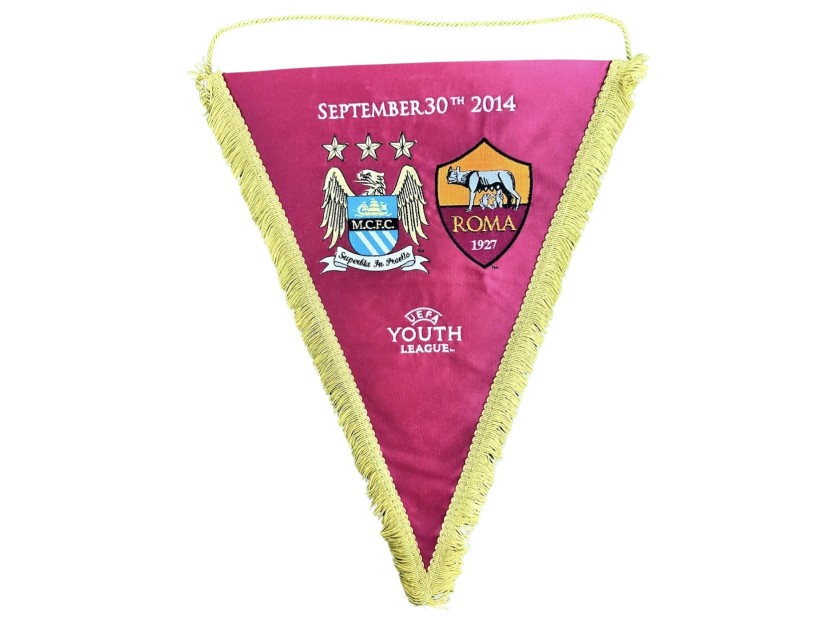 Match Pennant, Manchester City vs Roma - Youth League 2014