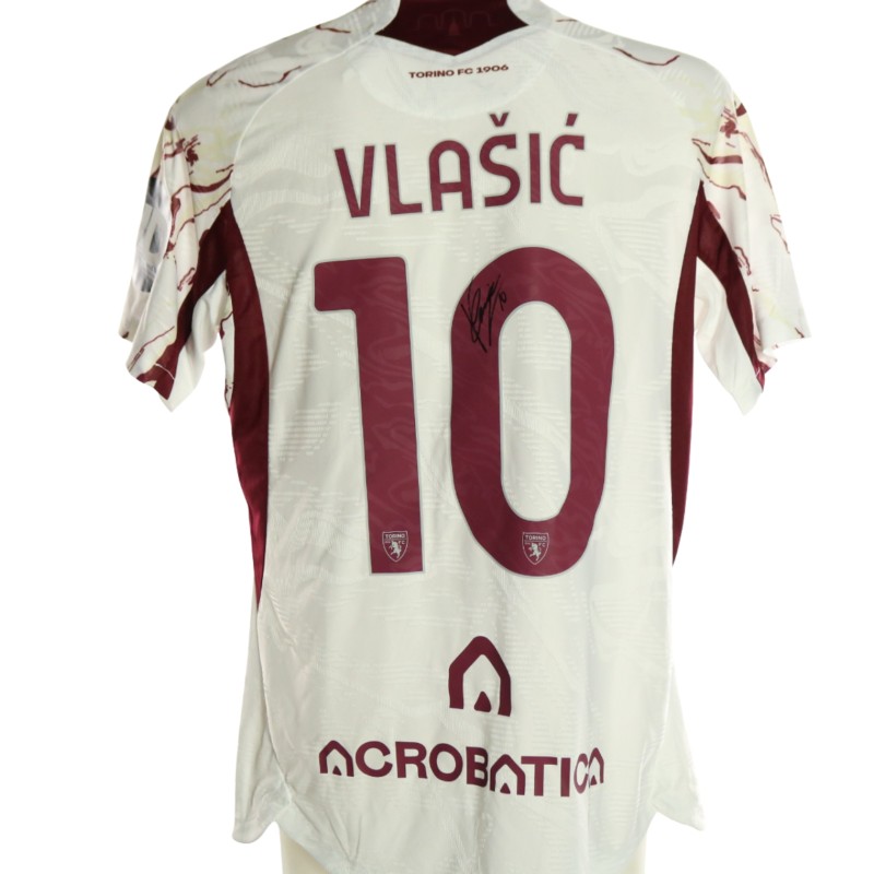 Vlasic's Torino Signed Official Shirt, 2025/26