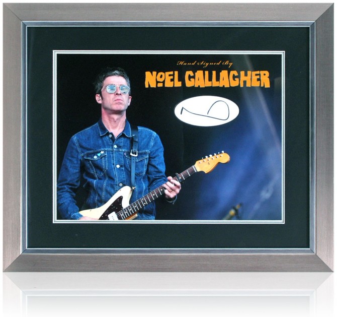 Noel Gallagher of High Flying Birds Signed Presentation