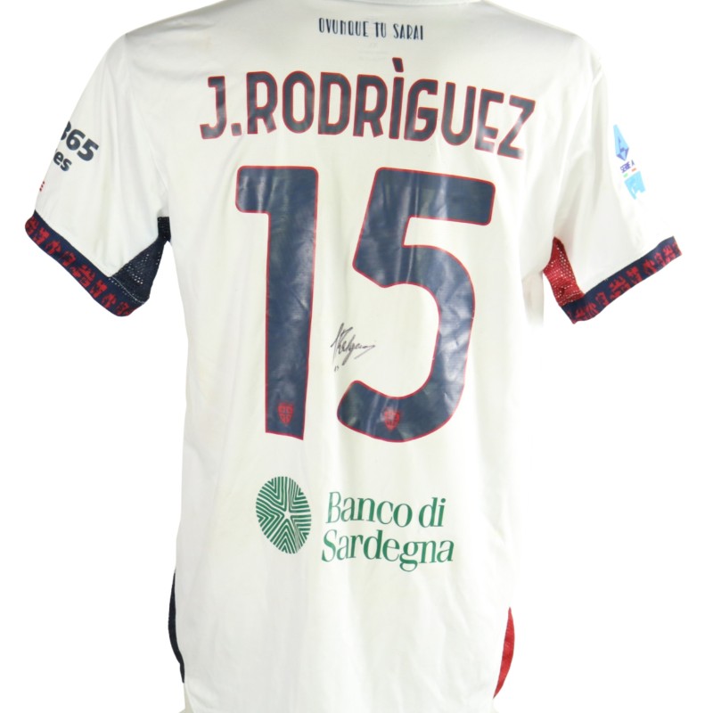 Maglia Rodriguez Unwashed Sassuolo vs Cagliari, 2026 - Autografata