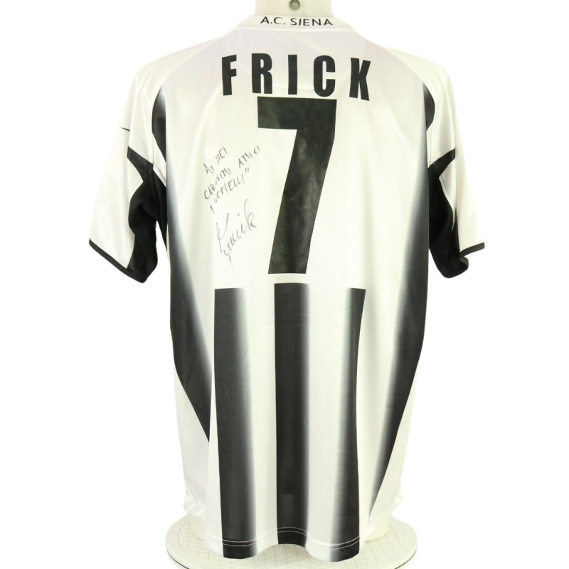 Frick Official Siena Signed Shirt, 2006/07