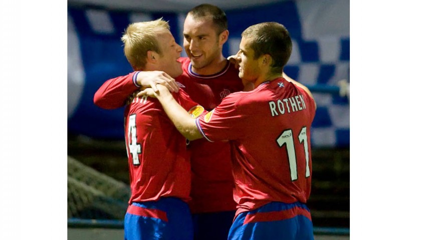 Rothen Official Rangers Shirt, 2009/10