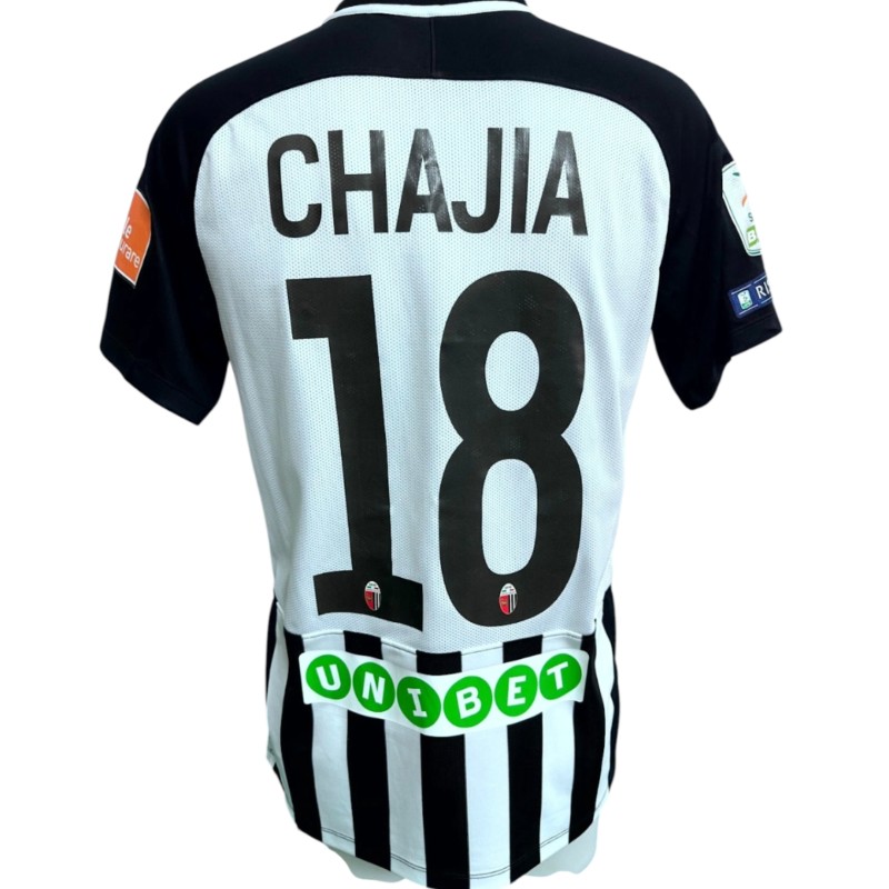 Chajia's Ascoli Match-Worn Shirt, 2019/20