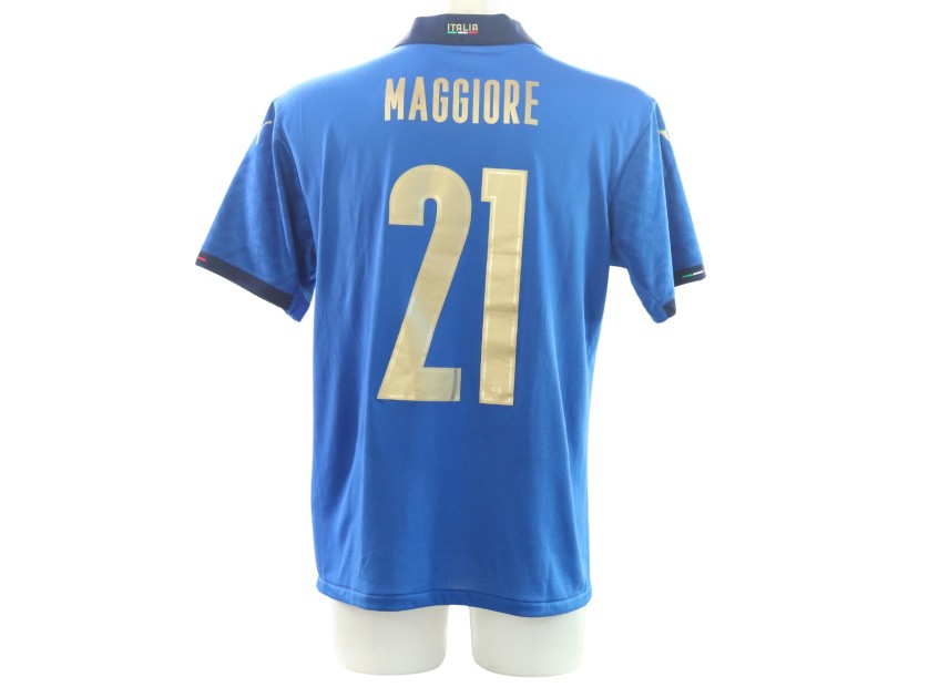 Maggiore's Italy Match-Issued Shirt,2020