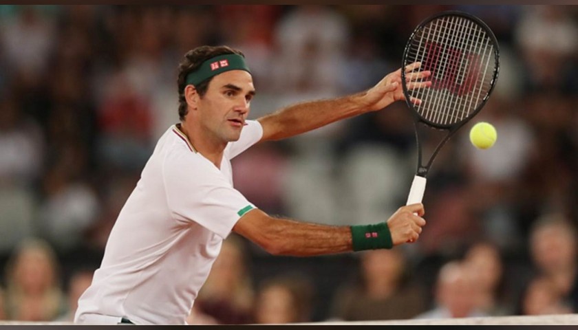 Roger Federer's Signed Match Shirt