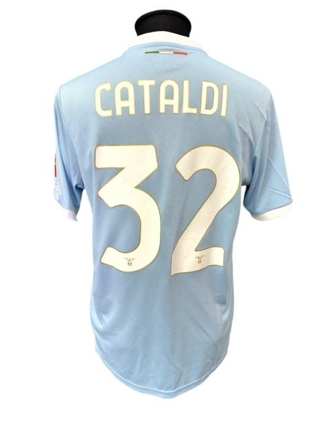 Cataldi's Issued Shirt, Lazio vs Empoli 2024 - 1st Scudetto's 50th Anniversary