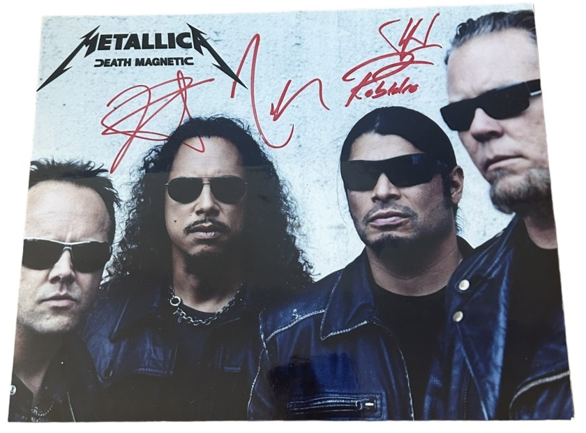 Metallica Signed Photograph