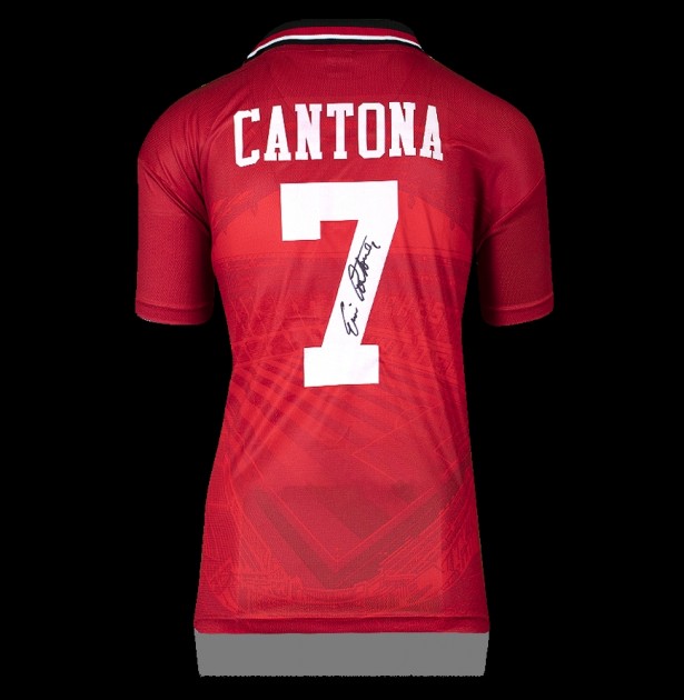 Eric Cantona match-worn Manchester United FC red