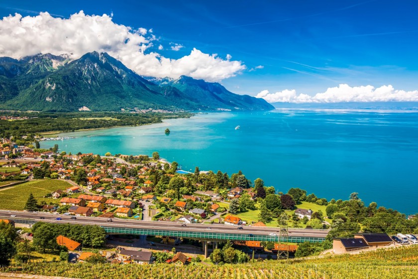 Enjoy Six Days at Lake Geneva in Montreux, Switzerland and a $500 Gift Card for Two
