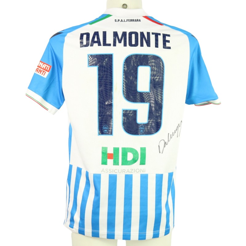 Dalmonte's unwashed Signed Shirt, SPAL vs Recatanese 2024 