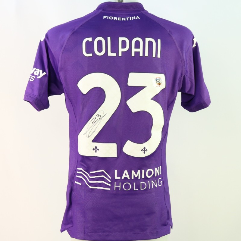 Colpani Fiorentina 2024/25 match shirt - Autographed