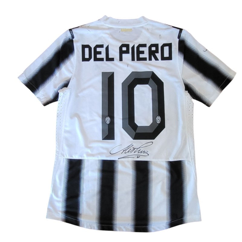 Del Piero's Signed Issued Shirt, Juventus vs Al Hilal 2012