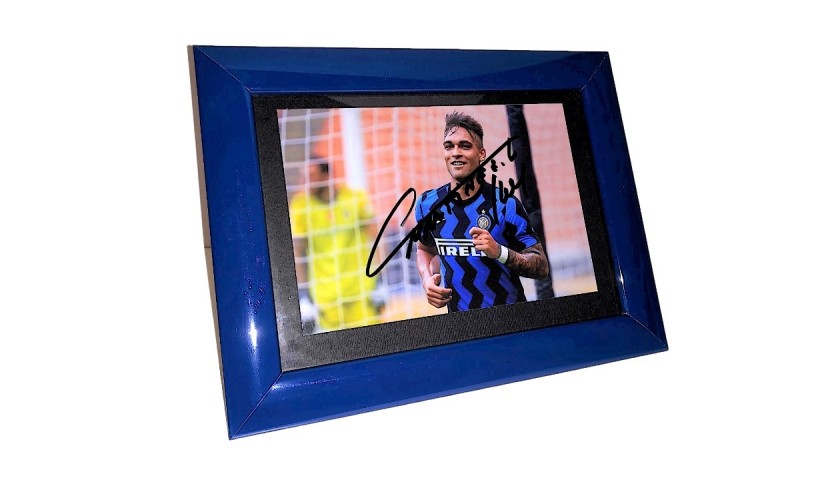 Lautaro Martinez Signed Photograph