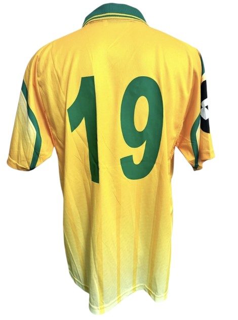 Lithuania vs Italy Match-Worn Shirt, FIFA World Cup Qualifiers 2002