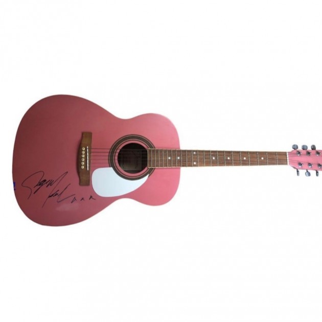 George Michael Signed Acoustic Guitar