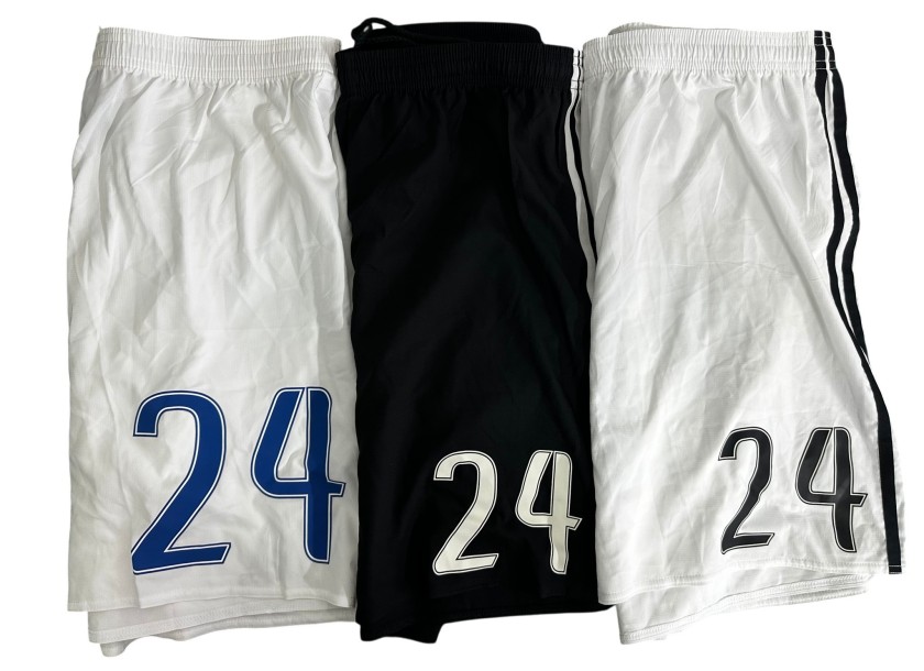 Collection of Three Rugani's Juventus Worn Shorts