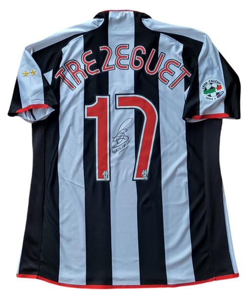  Maglia Trezeguet Juventus preparata 2007/08 - Autografata