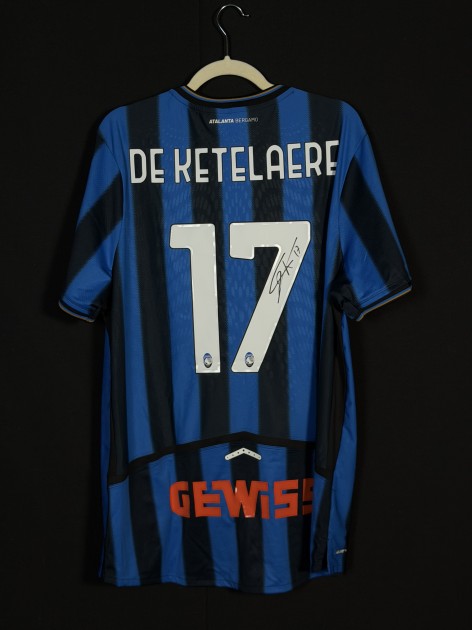 De Ketelaere's Signed Match-Issued Shirt, Atalanta vs Juventus 2026