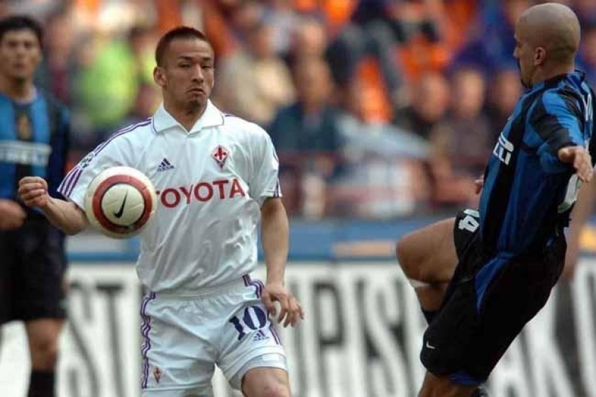 Nakata's Fiorentina Match Shirt, 2004/05 - CharityStars