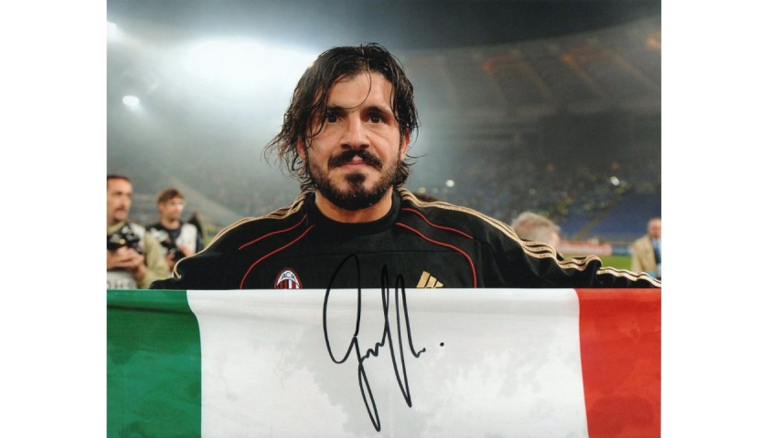 Gennaro Gattuso Signed Photograph