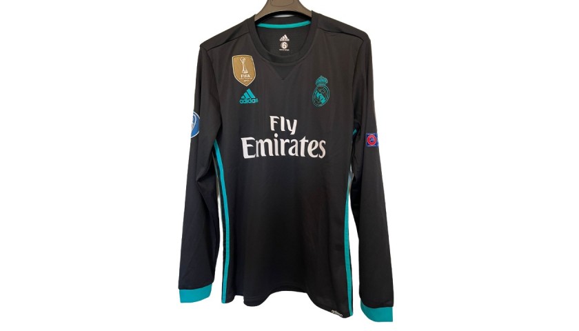 Real Madrid Jersey 17-18 UEFA Champions League and FIFA Patches