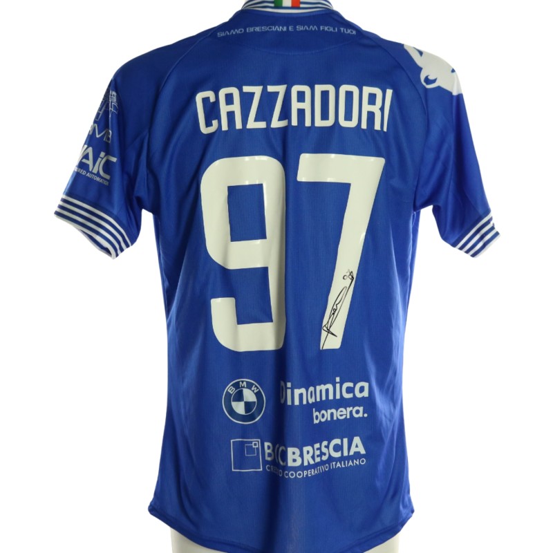 Maglia Cazzadori Unwashed Union Brescia vs Salernitana, 2026 - Autografata