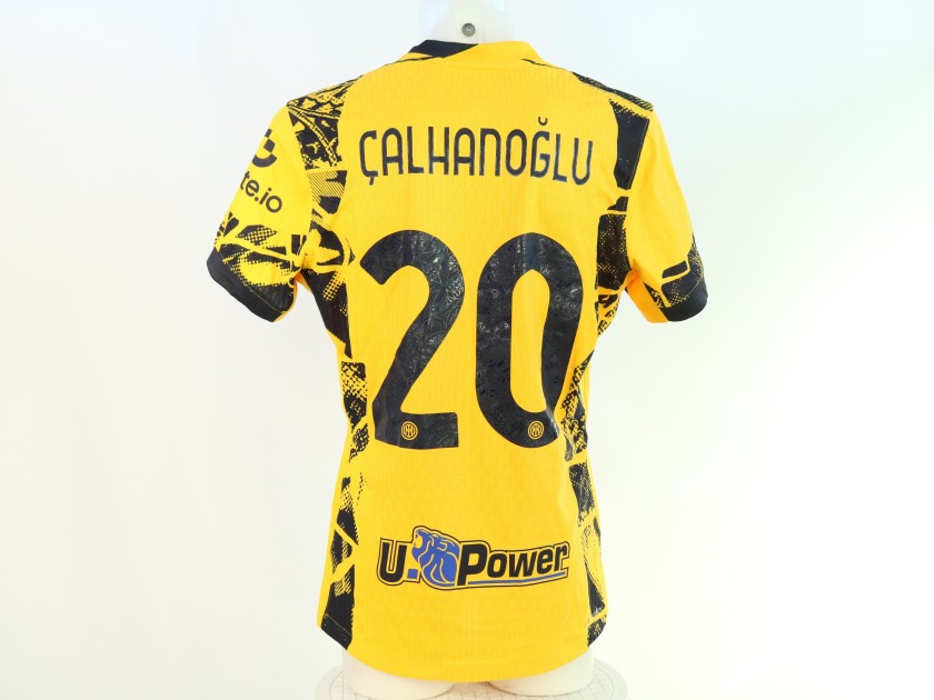 Hakan Çalhanoğlu Inter match shirt 2024/25