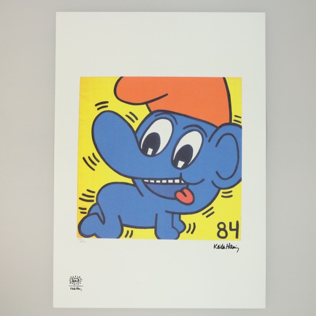 Keith Haring Signed Lithograph 