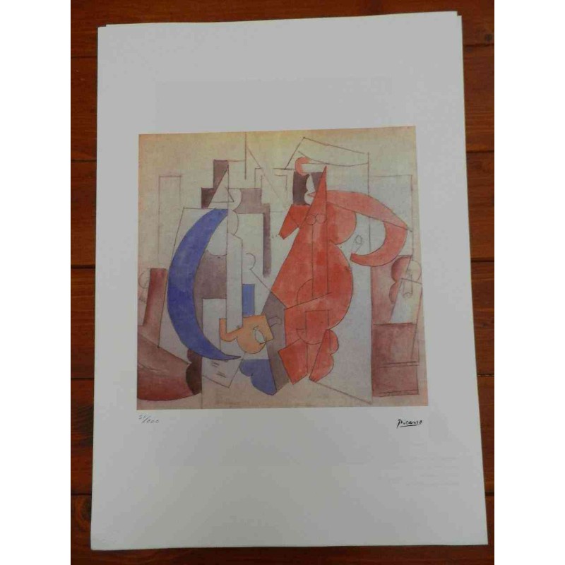 Offset lithography by Pablo Picasso (replica)