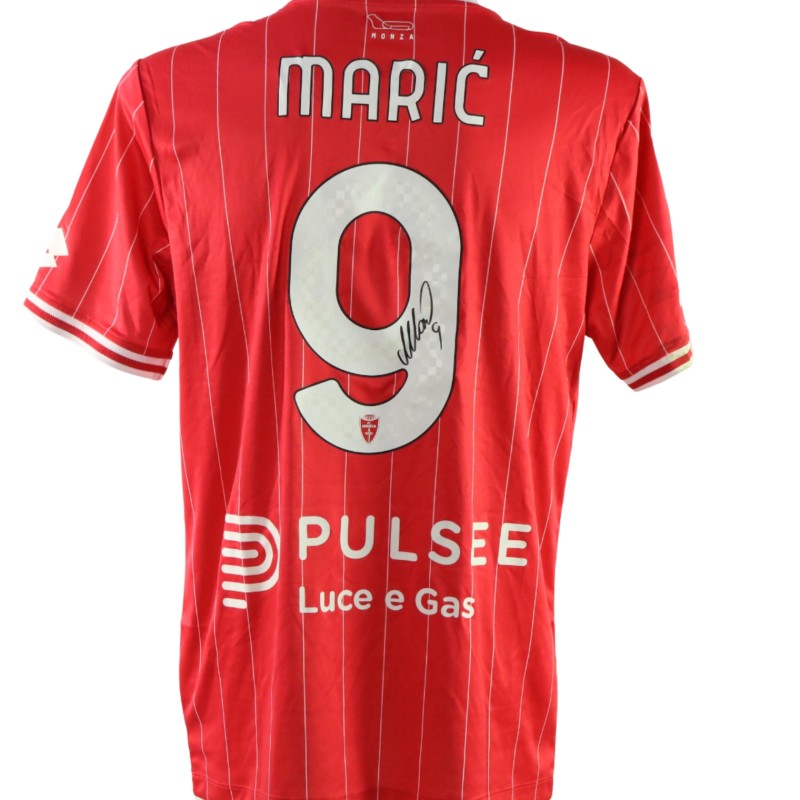 Maglia Maric Unwashed Monza vs Pescara, 2026 - Autografata