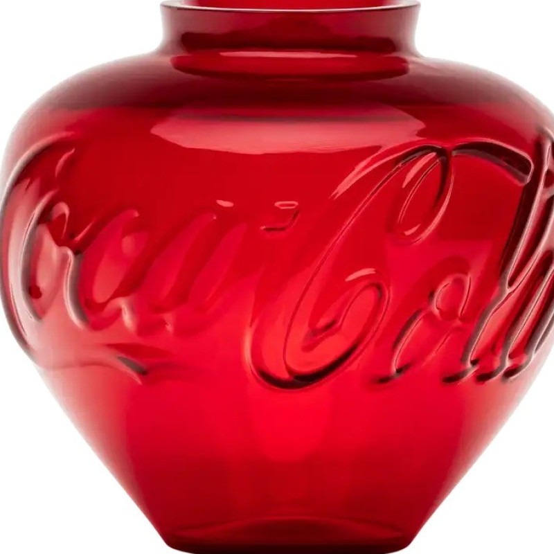 "Coca-Cola Glass Vase" artwork by Ai Weiwei