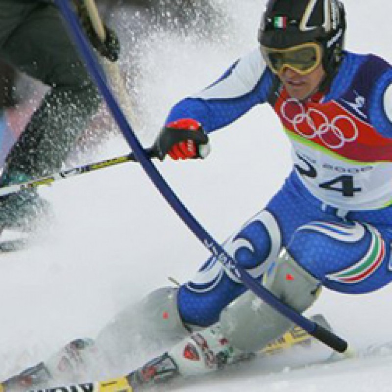 Ski lesson with Giorgio Rocca in St Moritz - second place