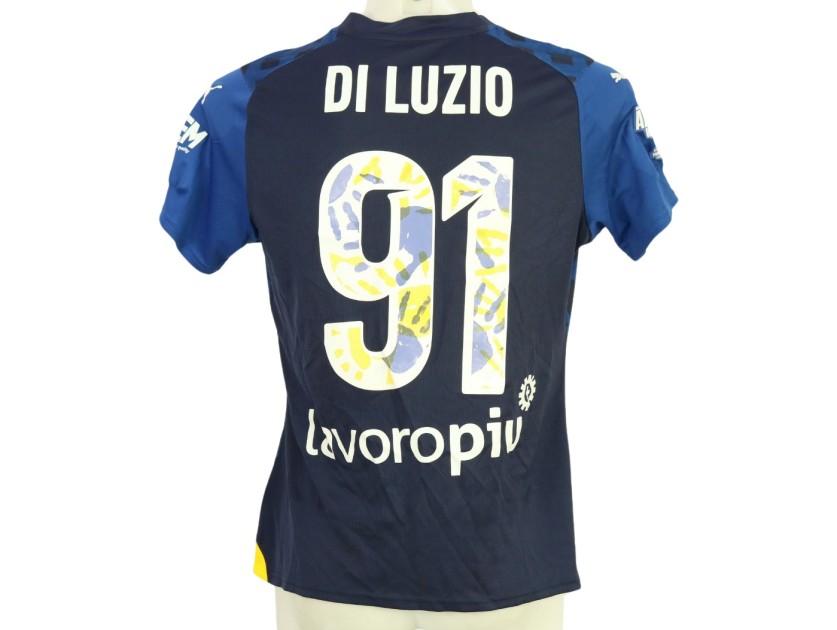 Di Luzio's Unwashed Shirt, Parma vs Ravenna Women 2024 - Patch Always With Blue