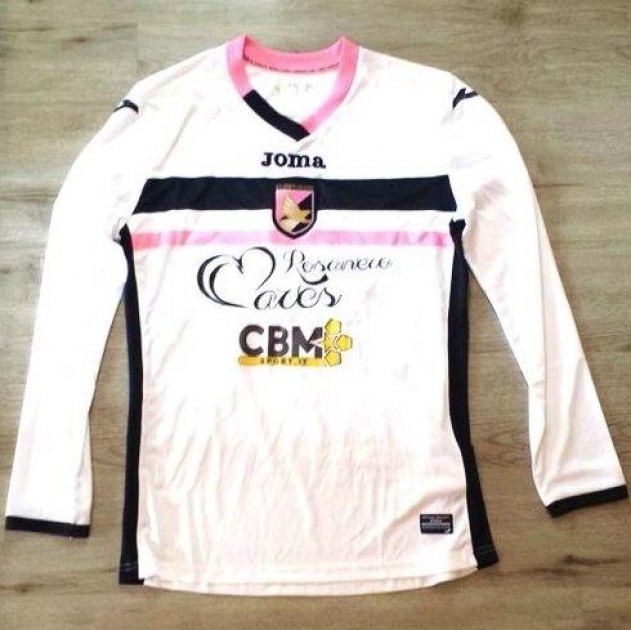 Maresca Palermo match issued shirt, Sassuolo-Hellas Verona Serie A 2014/2015