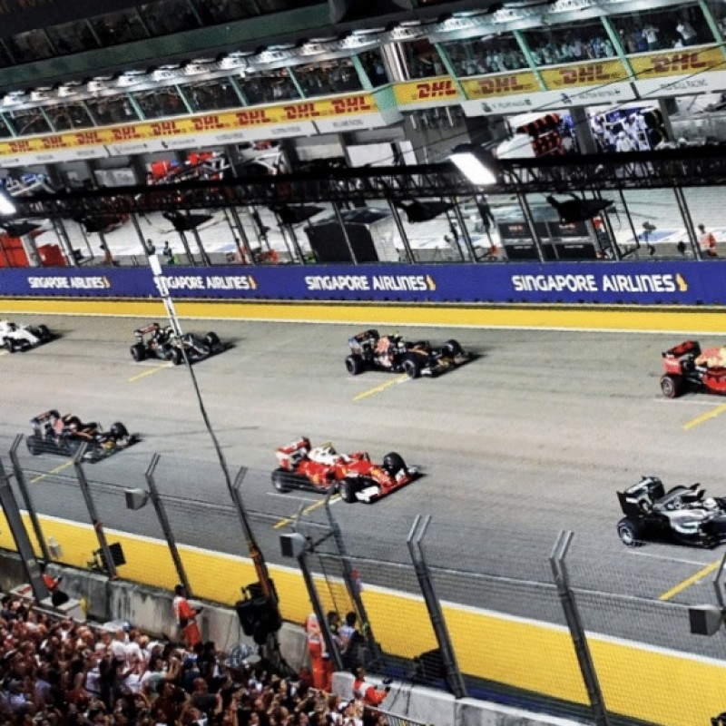 2 biglietti per il Gran Premio F1 di Singapore 2018