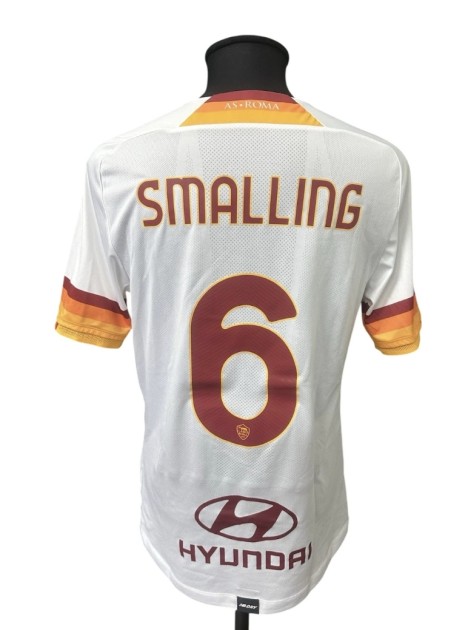 Smalling's Roma Match-Worn Shirt, 2021/22