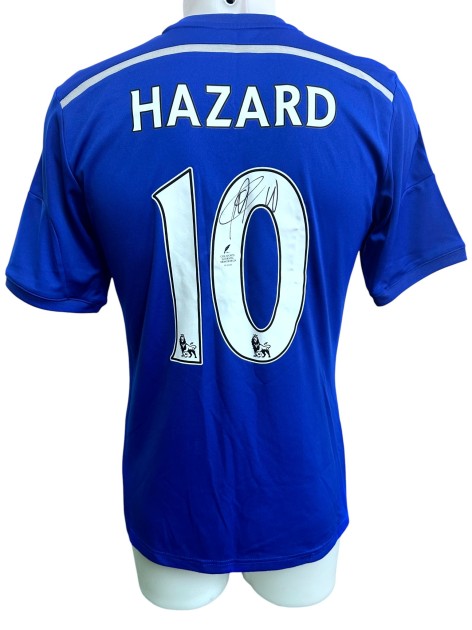 Maglia Ufficiale Hazard Chelsea, 2014/15 - Autografata