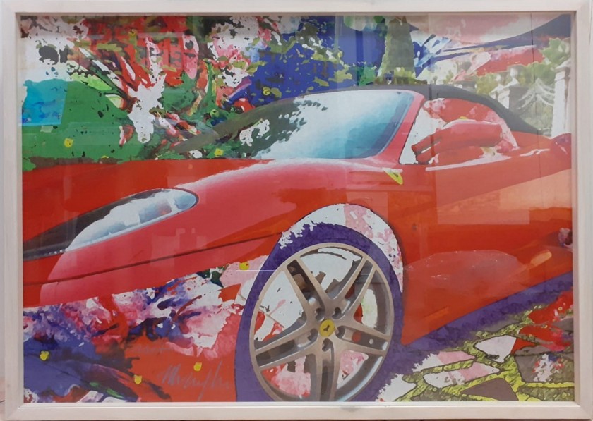 "Red Ferrari" by Renato Missaglia