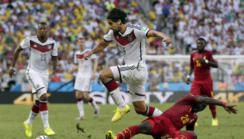 Khedira Match-Issued/Worn Shirt vs Ghana, FIFA World Cup 2014 - Signed