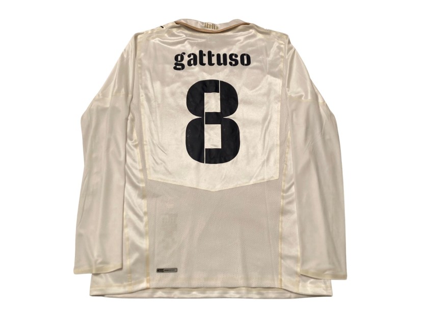 Gattuso's Italy Match-Issued Shirt, EURO 2008 Qualifiers