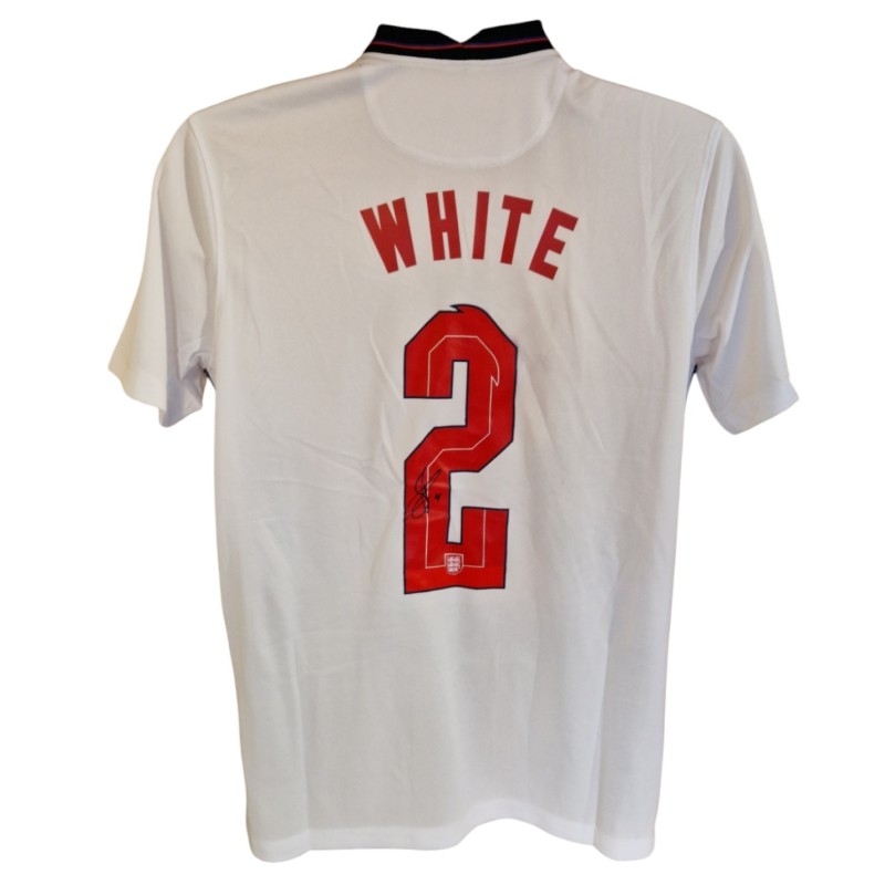 Ben White's England 2020/21 Signed Replica Shirt