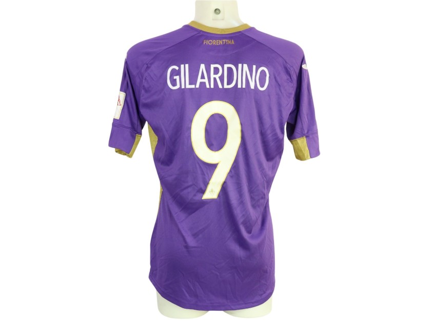 Gilardino's Fiorentina Issued Shirt, 2014/15