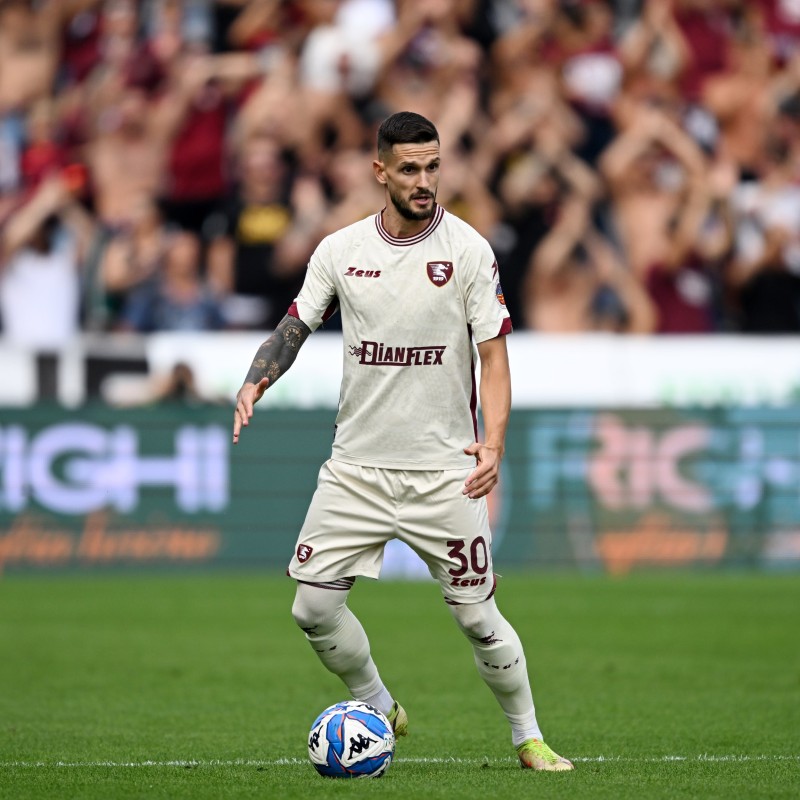 Stojanovic's Match-Worn Shirt, Reggiana vs Salernitana 2024