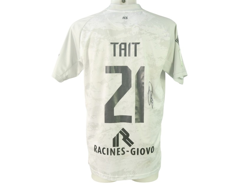 Maglia Tait unwashed Cosenza vs Südtirol 2024 - Autografata