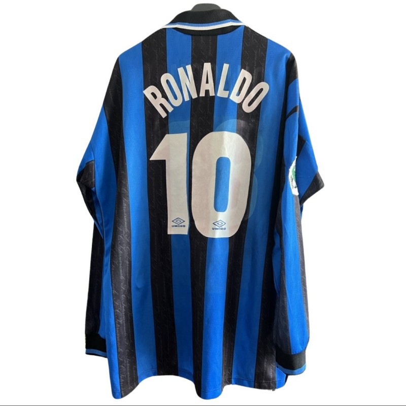 Ronaldo's Inter Milan Match Shirt, 1997/98