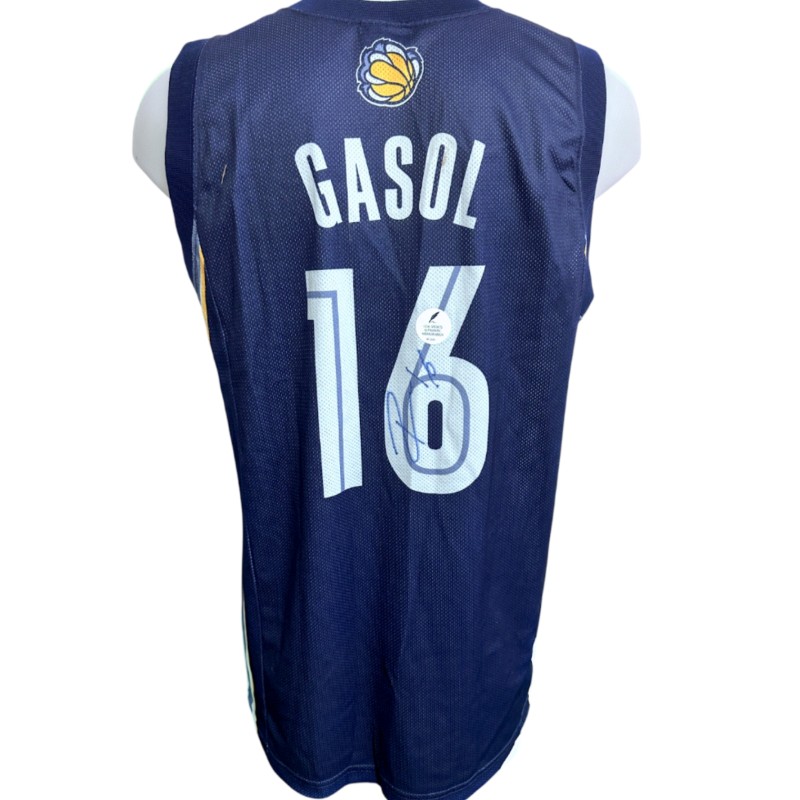 Pau Gasol's Memphis Grizzlies Signed Official Jersey