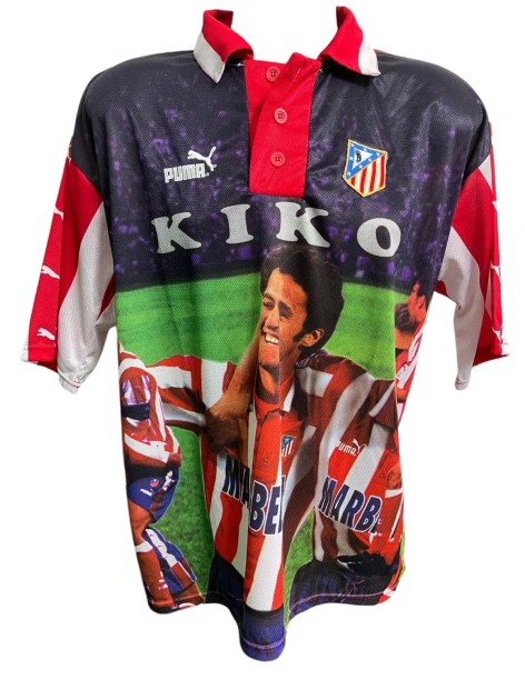 Kiko's Signed Commemorative Shirt Atletico Madrid