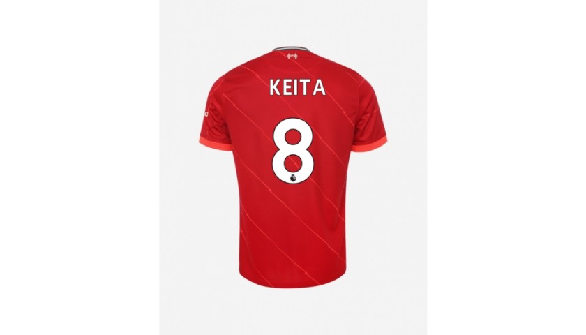 Limited-Edition Futuremakers Shirt Signed By Liverpool FC’s Naby Keita